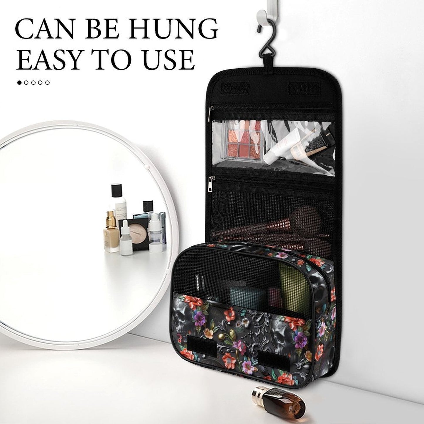 GHOST ABDUCTION - HANGING TOILETRY BAG-PREORDER CLOSING 8/26