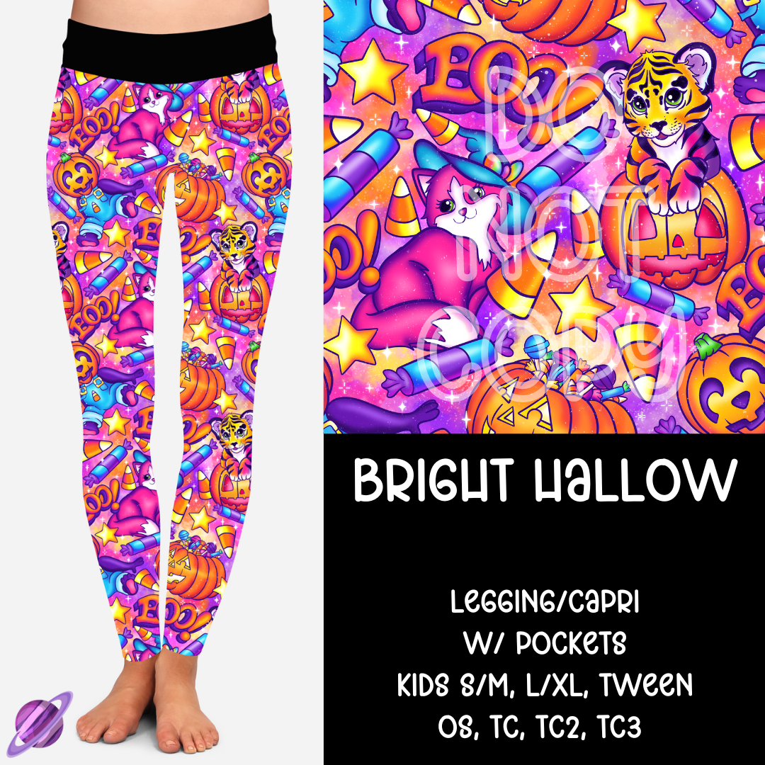 BRIGHT HALLOW -B96 LEGGING/CAPRI PREORDER CLOSING 8/9