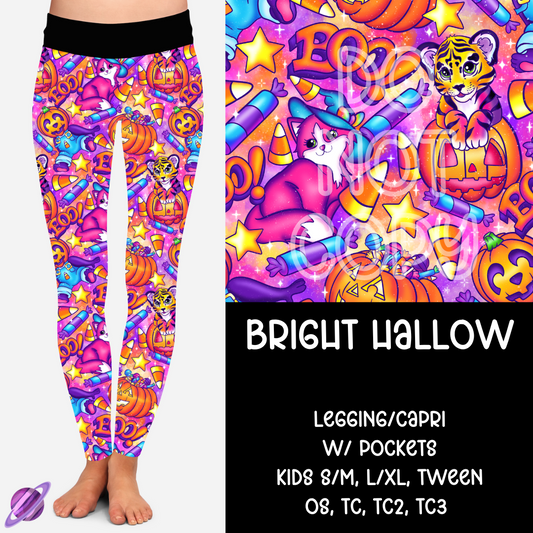 BRIGHT HALLOW -B96 LEGGING/CAPRI PREORDER CLOSING 8/9