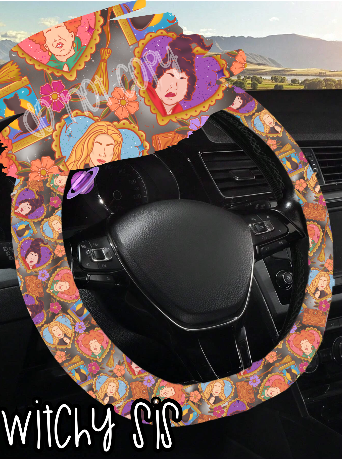 WITCHY SIS - STEERING WHEEL COVERS ROUND 5 PREORDER CLOSING 8/22