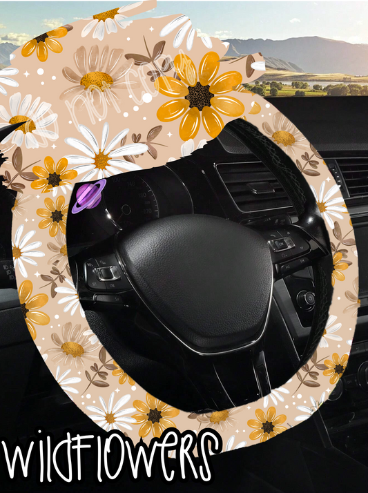 WILDFLOWERS - STEERING WHEEL COVERS ROUND 5 PREORDER CLOSING 8/22