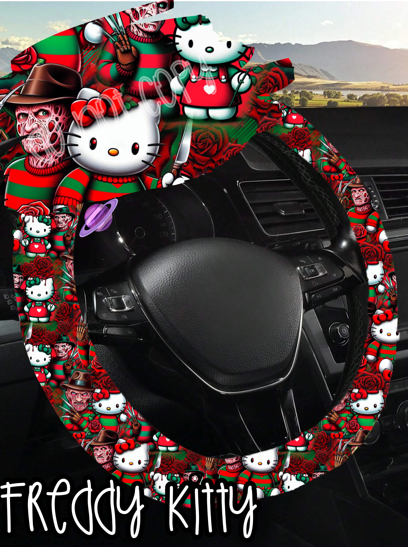 FREDDY KITTY - STEERING WHEEL COVERS ROUND 5 PREORDER CLOSING 8/22