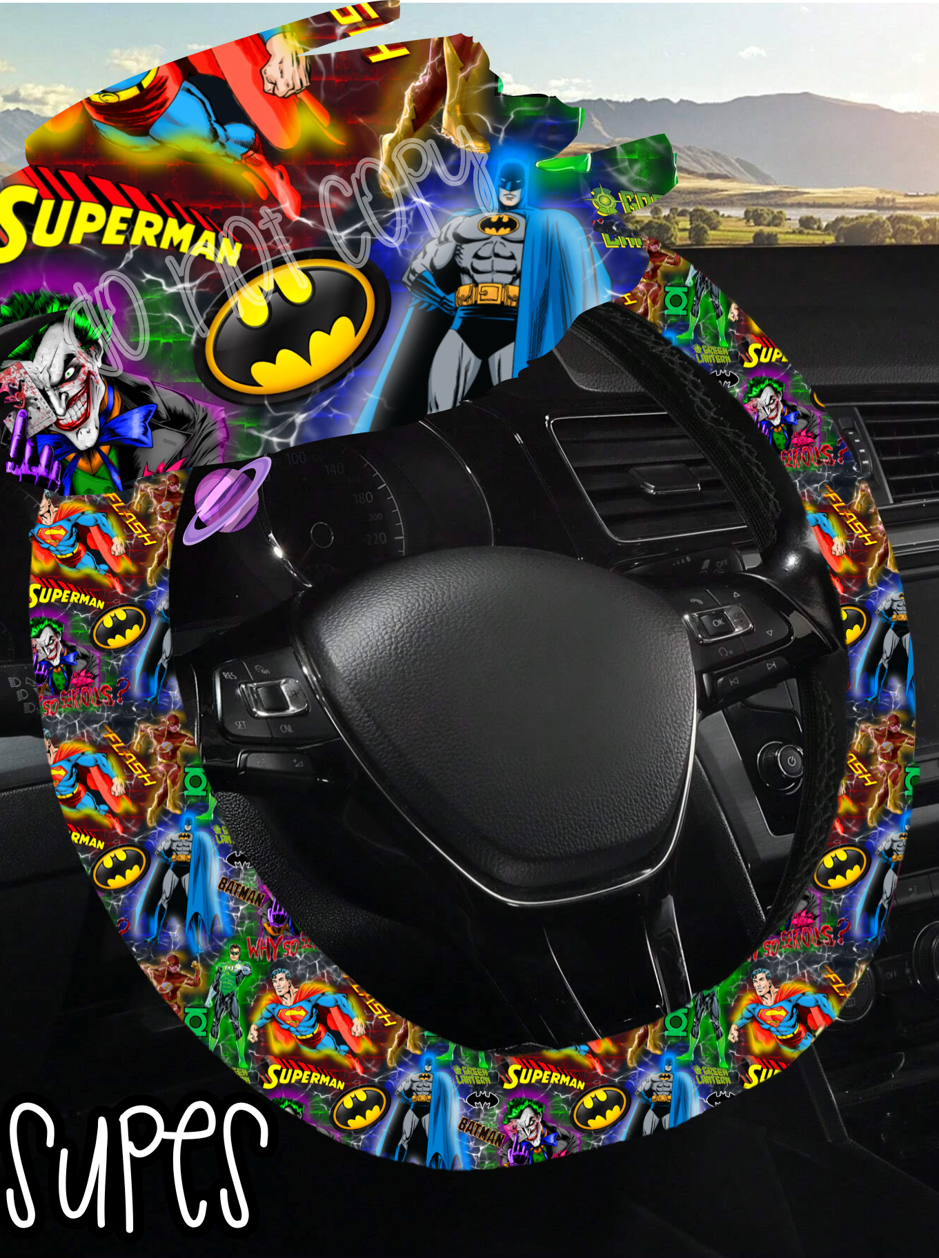 SUPES - STEERING WHEEL COVERS ROUND 5 PREORDER CLOSING 8/22