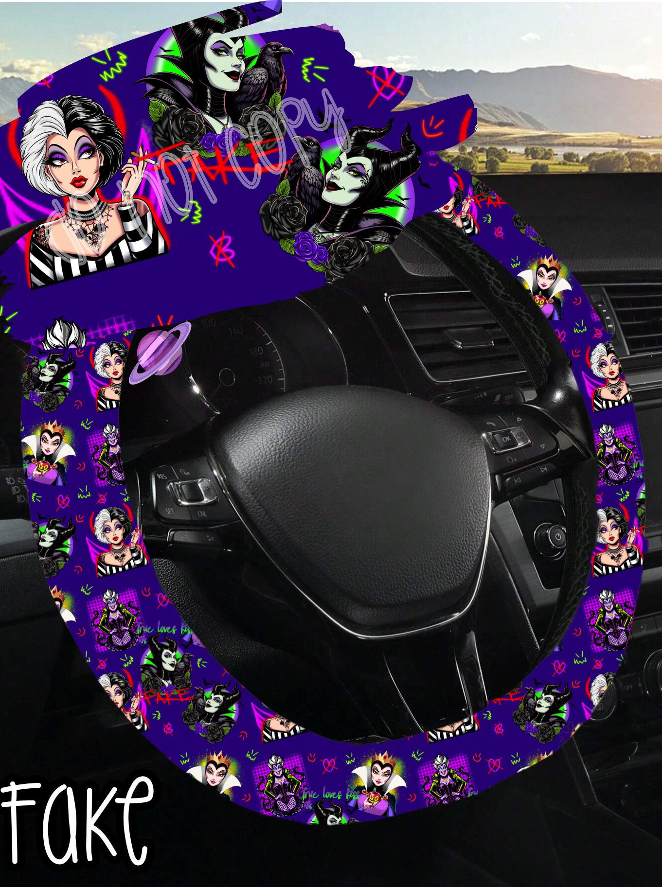 FAKE - STEERING WHEEL COVERS ROUND 5 PREORDER CLOSING 8/22