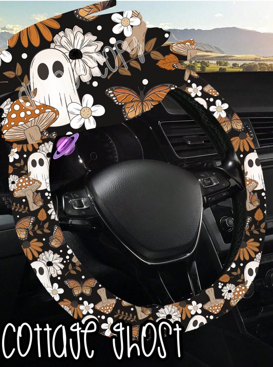 COTTAGE GHOST - STEERING WHEEL COVERS ROUND 5 PREORDER CLOSING 8/22