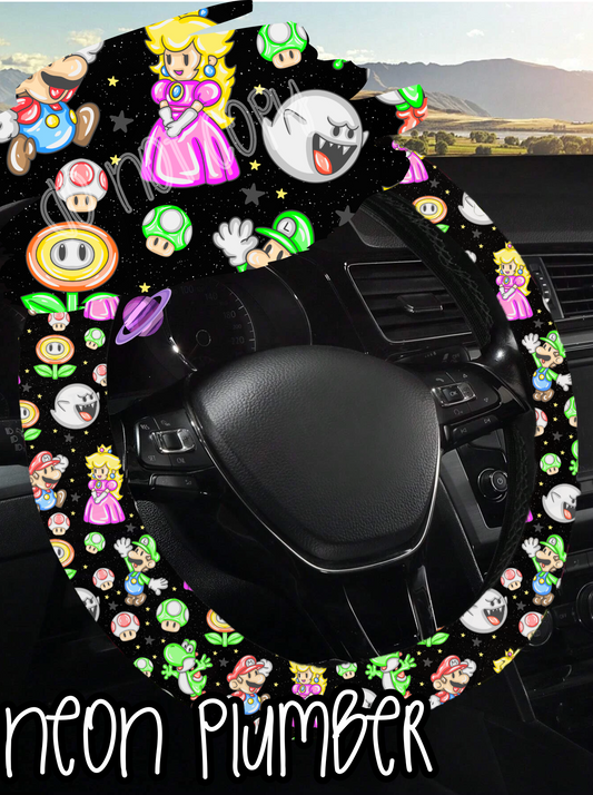 NEON PLUMBER - STEERING WHEEL COVERS ROUND 5 PREORDER CLOSING 8/22