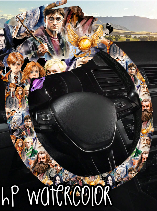 HP WATERCOLOR - STEERING WHEEL COVERS ROUND 5 PREORDER CLOSING 8/22