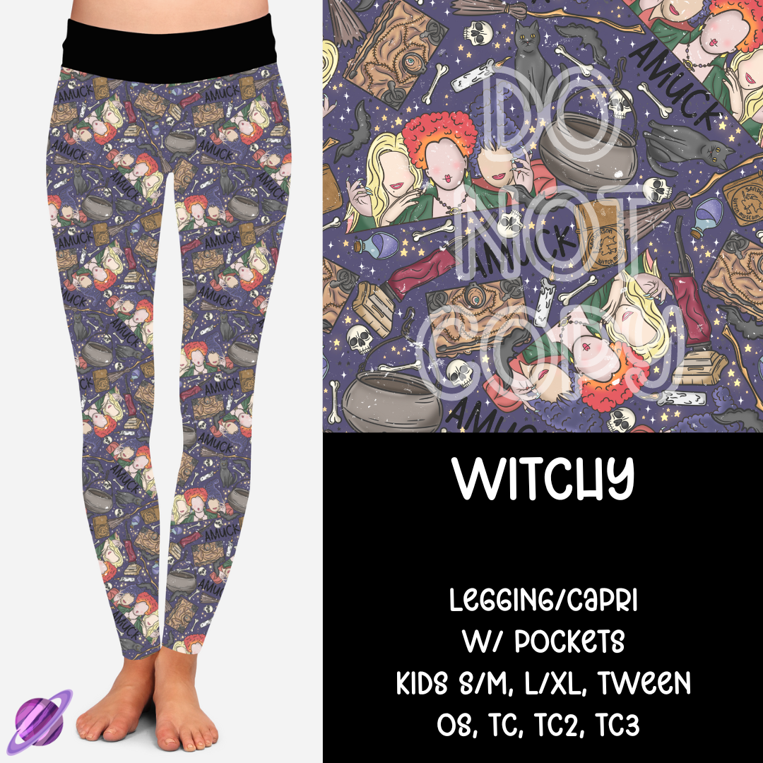 WITCHES -B96 LEGGING/CAPRI PREORDER CLOSING 8/9