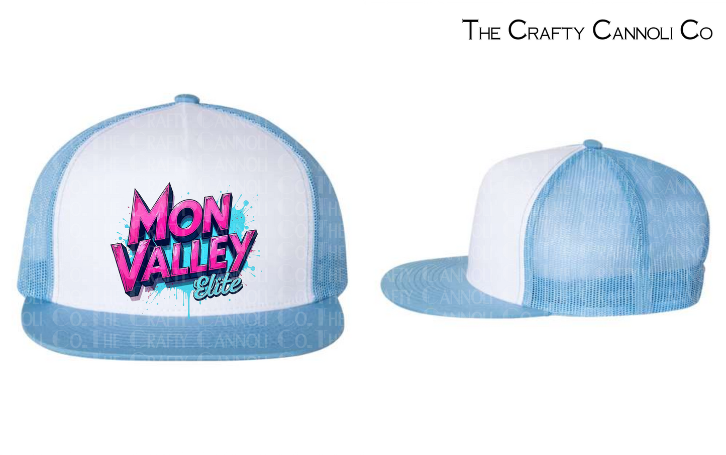 Blue Trucker Snapback Hat