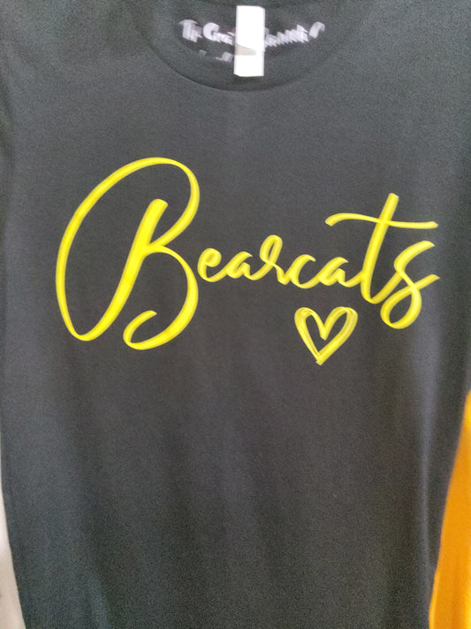 Bentworth Bearcats Cursive Print