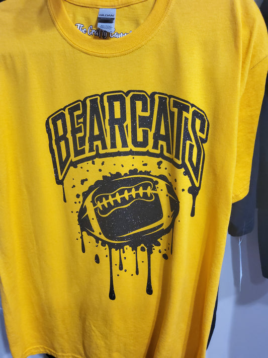 Bentworth Bearcats Football Glitter Drip